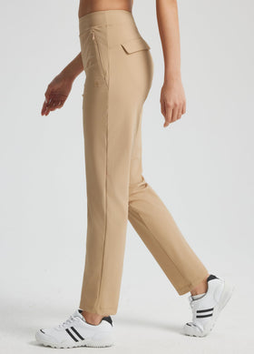 Libin straight leg silhouette for a sleek, lengthening profile