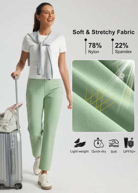 Libin stretch fabric close-up with UPF protection for sunny days on the course.