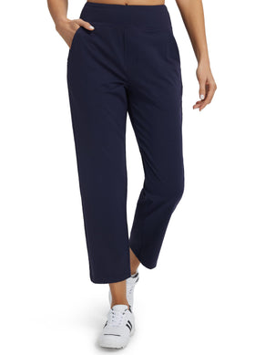 Libin women's pants—front view four-pocket design for golf and travel comfort.