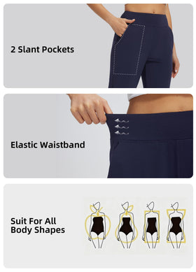 Libin women's pants—multiple lengths 25/27/29 inches for petite to tall versatility.