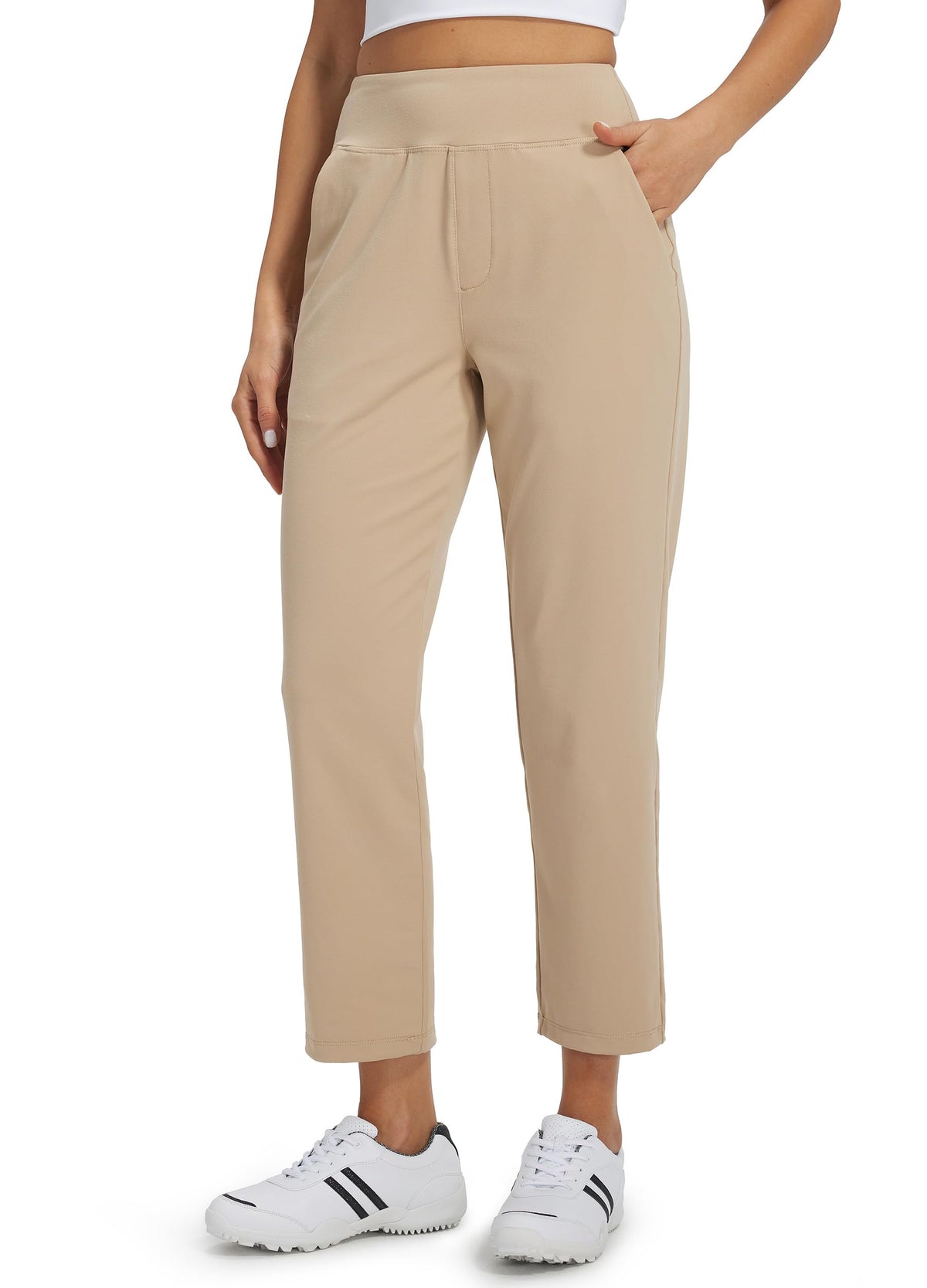Libin four-pocket pants for travel and daily errands.