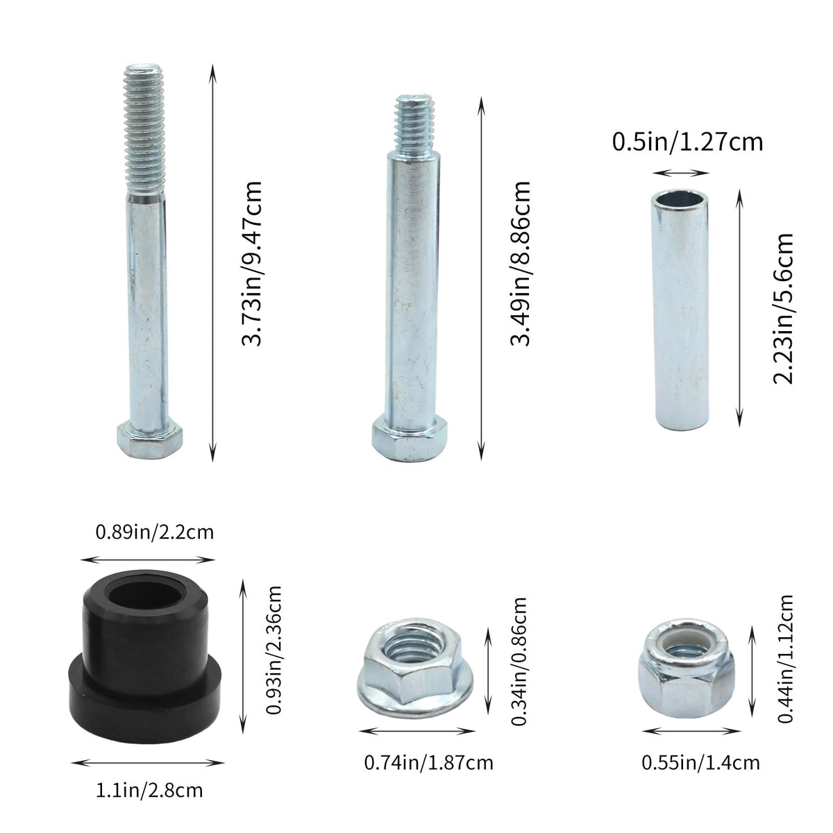 LIDSCURA arm bolts secure components with easy installation.