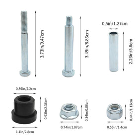 LIDSCURA arm bolts secure components with easy installation.