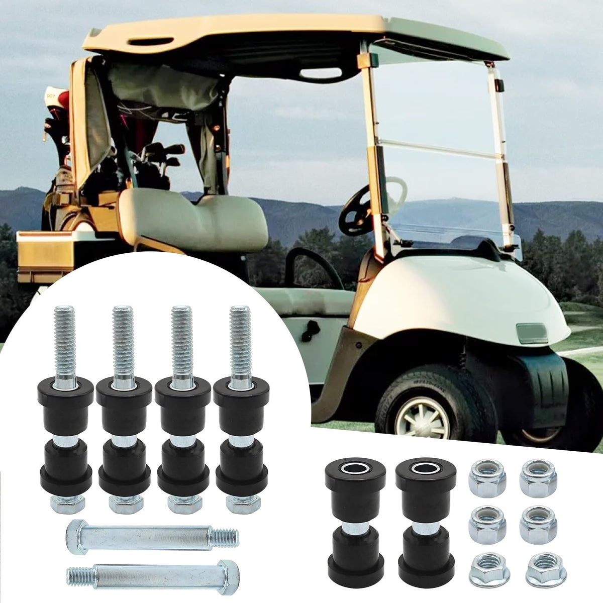 LIDSCURA assembly kit enables quick upgrade for golf carts.