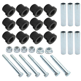 LIDSCURA rubber bushings for quiet operation and steady handling.