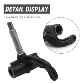LIDSCURA iron spindle material provides rugged durability in varied weather.