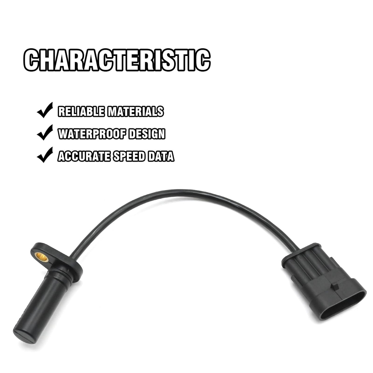 LIDSCURA waterproof seal protects the sensor in wet environments