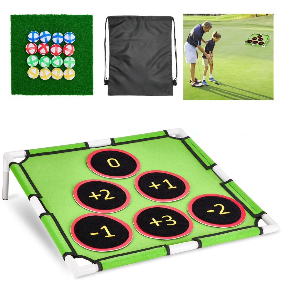Ligebul Golf Chipping Game with velcro balls for backyard play