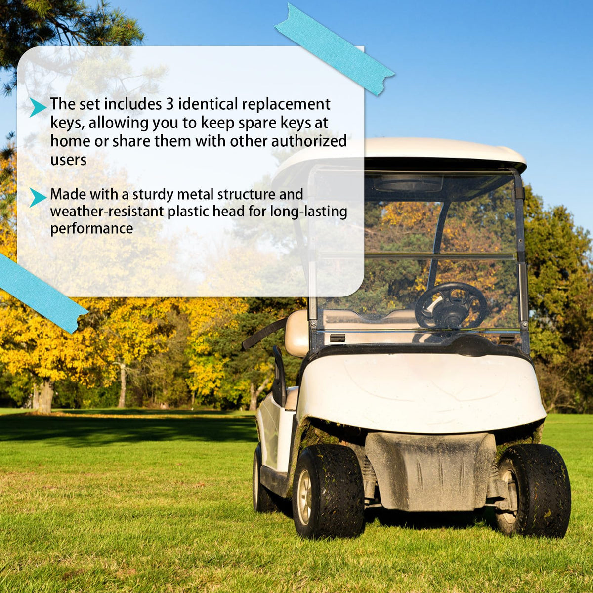 LikeLion weather-resistant key construction for outdoor use