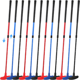 Liliful 12-pack putters in black, blue and red for versatile training.