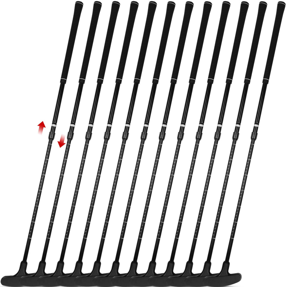 Liliful 12-pack kids golf putters with adjustable length for growing players