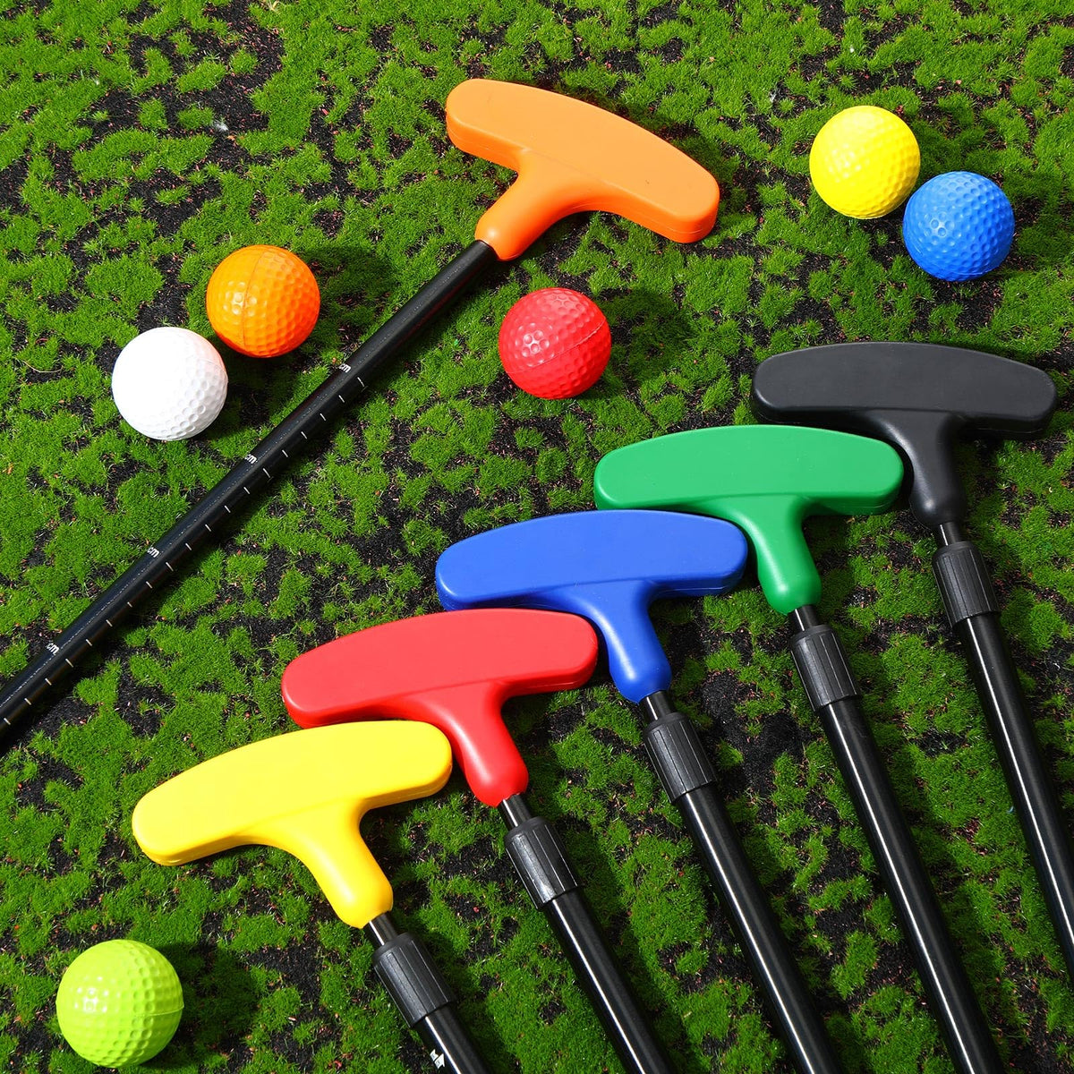 Liliful colorful golf putters make a thoughtful gift for family golf fun.