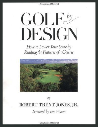 Little Brown Golf by Design cover illustrates reading course features to improve on-course decisions