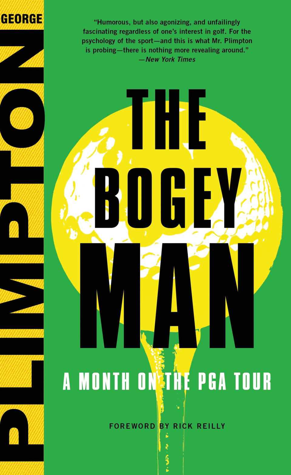 Little, Brown cover featuring The Bogey Man, ideal for fans of witty golf memoirs.
