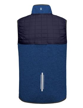 Fabric close-up of Little Donkey Andy golf vest showing soft stretch and comfort