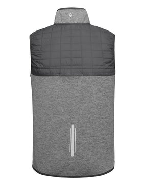 Little Donkey Andy vest back vents and mesh improve breathability during workouts.
