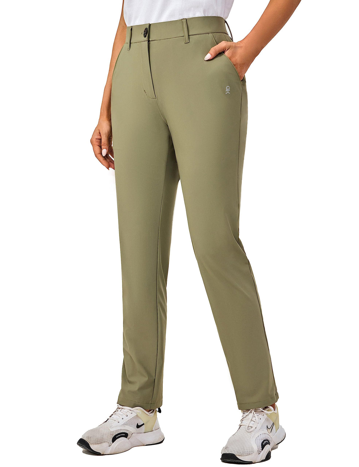 Little Donkey Andy women's golf pants in lightweight straight-leg design for easy movement