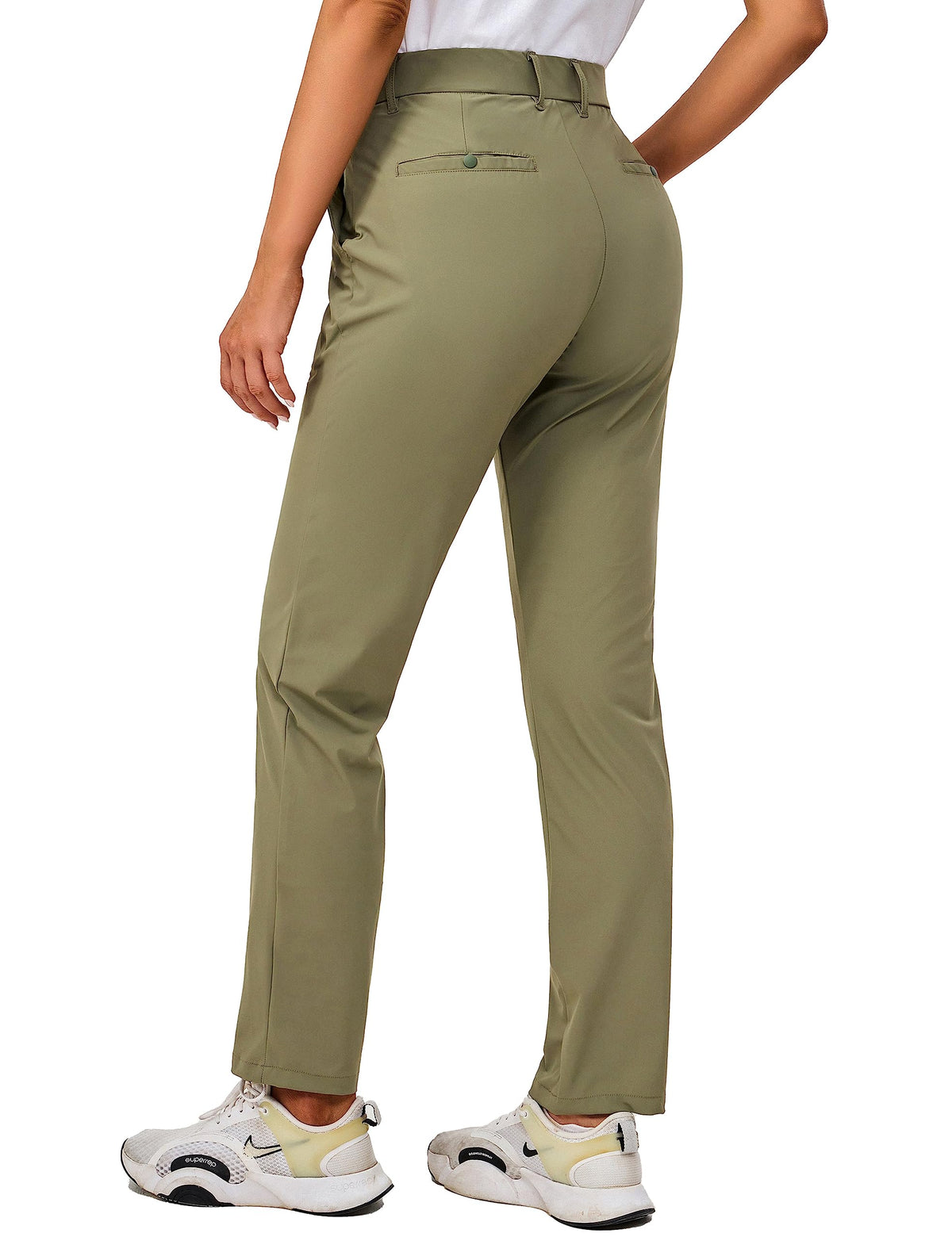 Little Donkey Andy women's golf pants straight-leg silhouette helps create a sleek look