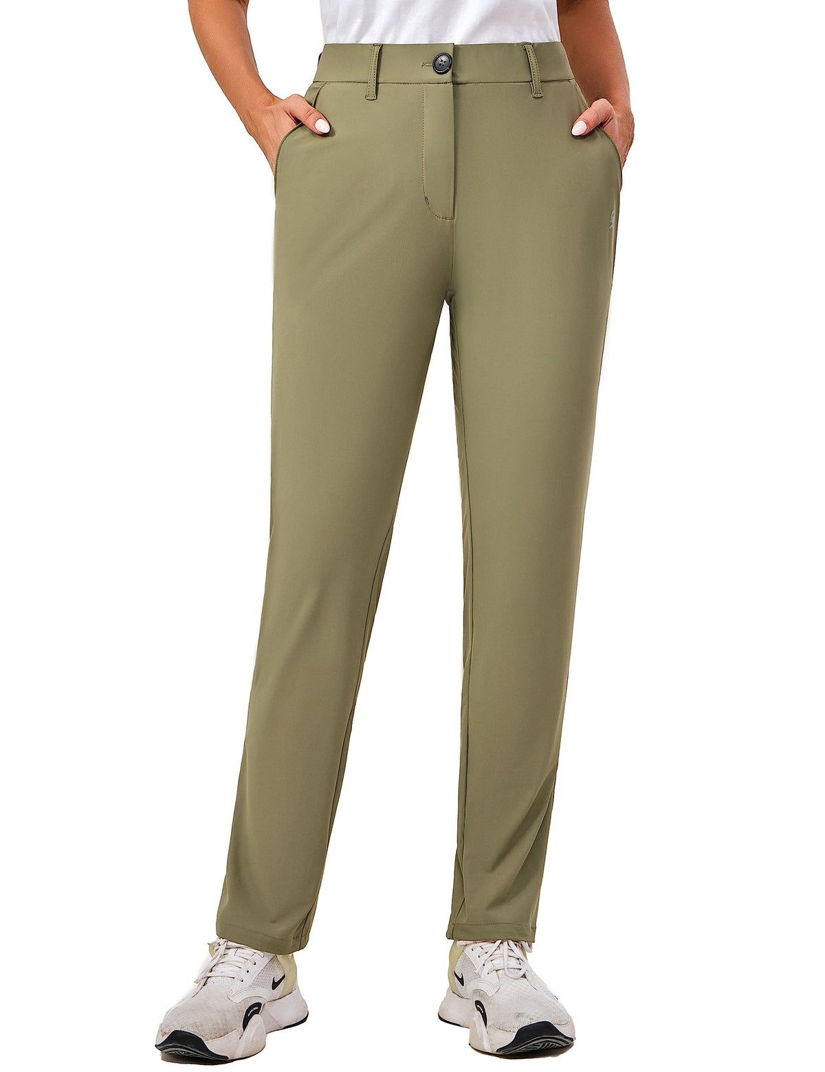 Little Donkey Andy women's golf pants stretch fabric enables freedom of movement on the course