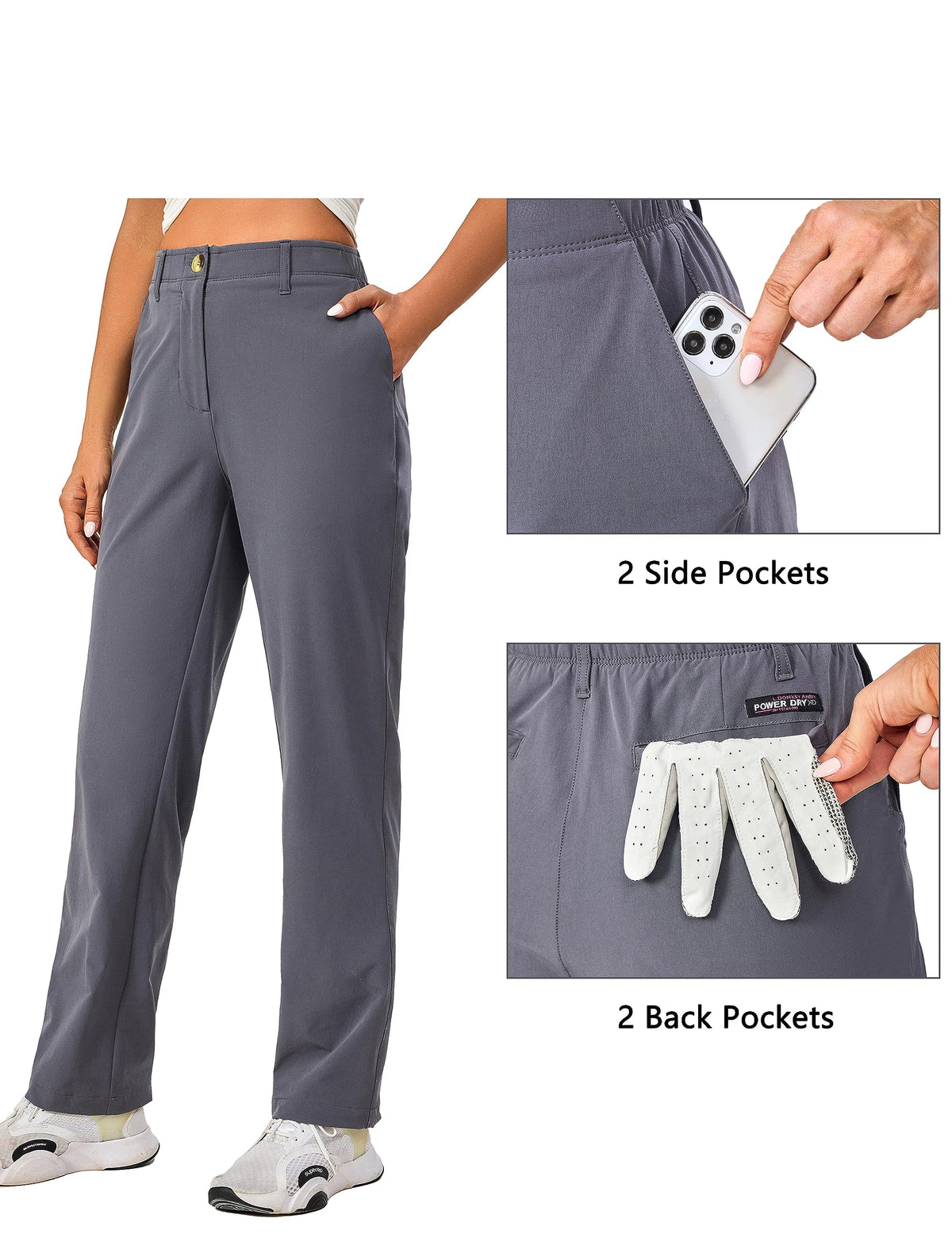 Little Donkey Andy women's golf pants UPF 50+ sun protection for sunny days