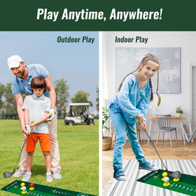 LittleTora putting mat for at-home practice and family fun.