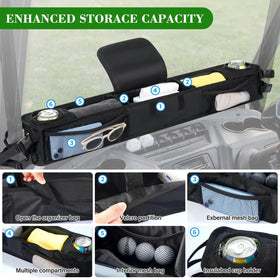 Little World front storage basket Club Car fit with no-drill install for quick upgrade.