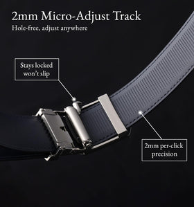 Litume micro-adjust mechanism delivering precise 2 mm increments.