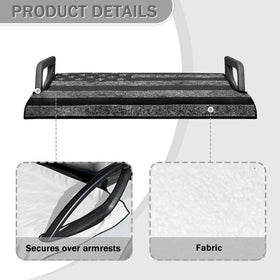Liuqpwys armrest holes enable easy, tool-free installation