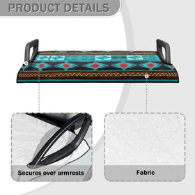 Liuqpwys Aztec seat cover Milky Way design offers easy care and quick styling