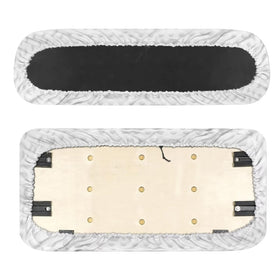 Liuqpwys backrest cover for 2-seat golf carts adds comfort and style.