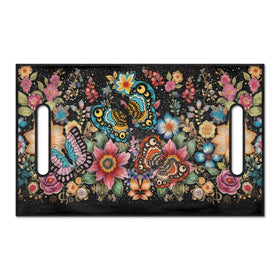 Liuqpwys Boho Mandala Butterfly seat cover on golf cart with anti-slip grip for secure seating