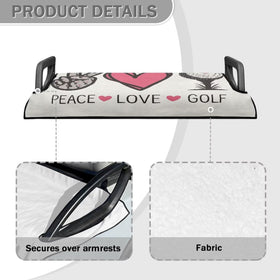 Liuqpwys easy installation on golf cart with armrests