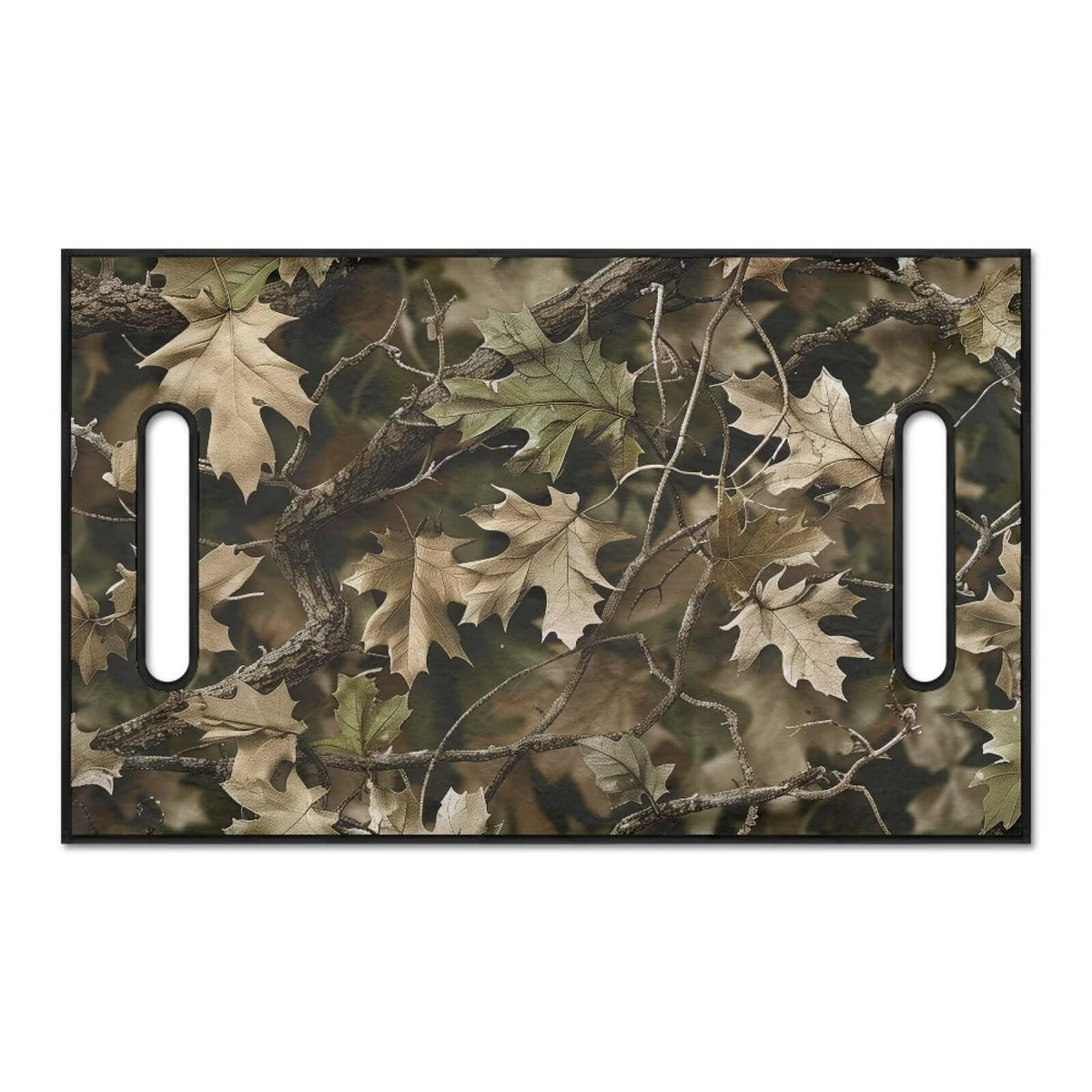 Liuqpwys hunting camo seat cover on a Club Car highlights durable all-weather protection.