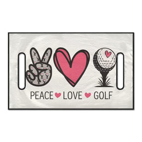 Liuqpwys seat cover on golf cart seat showing protective impact