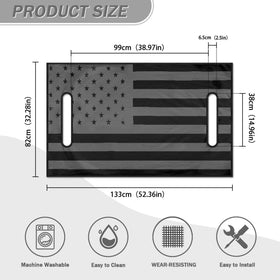 Liuqpwys machine-washable seat cover that stores easily when not in use