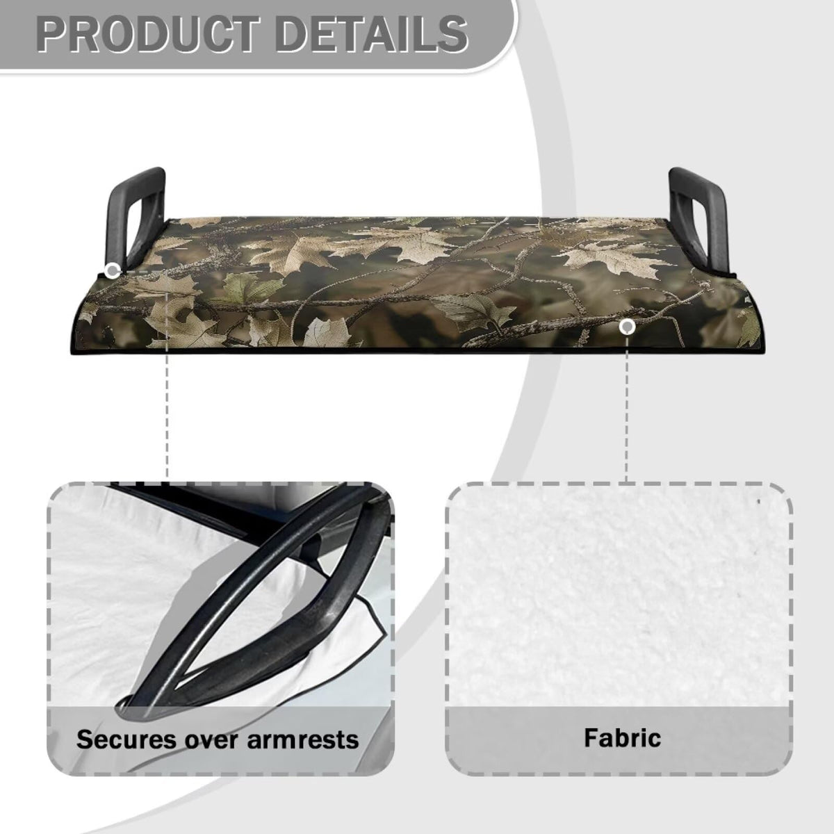 Liuqpwys non-slip underside prevents slipping during bumpy rides.