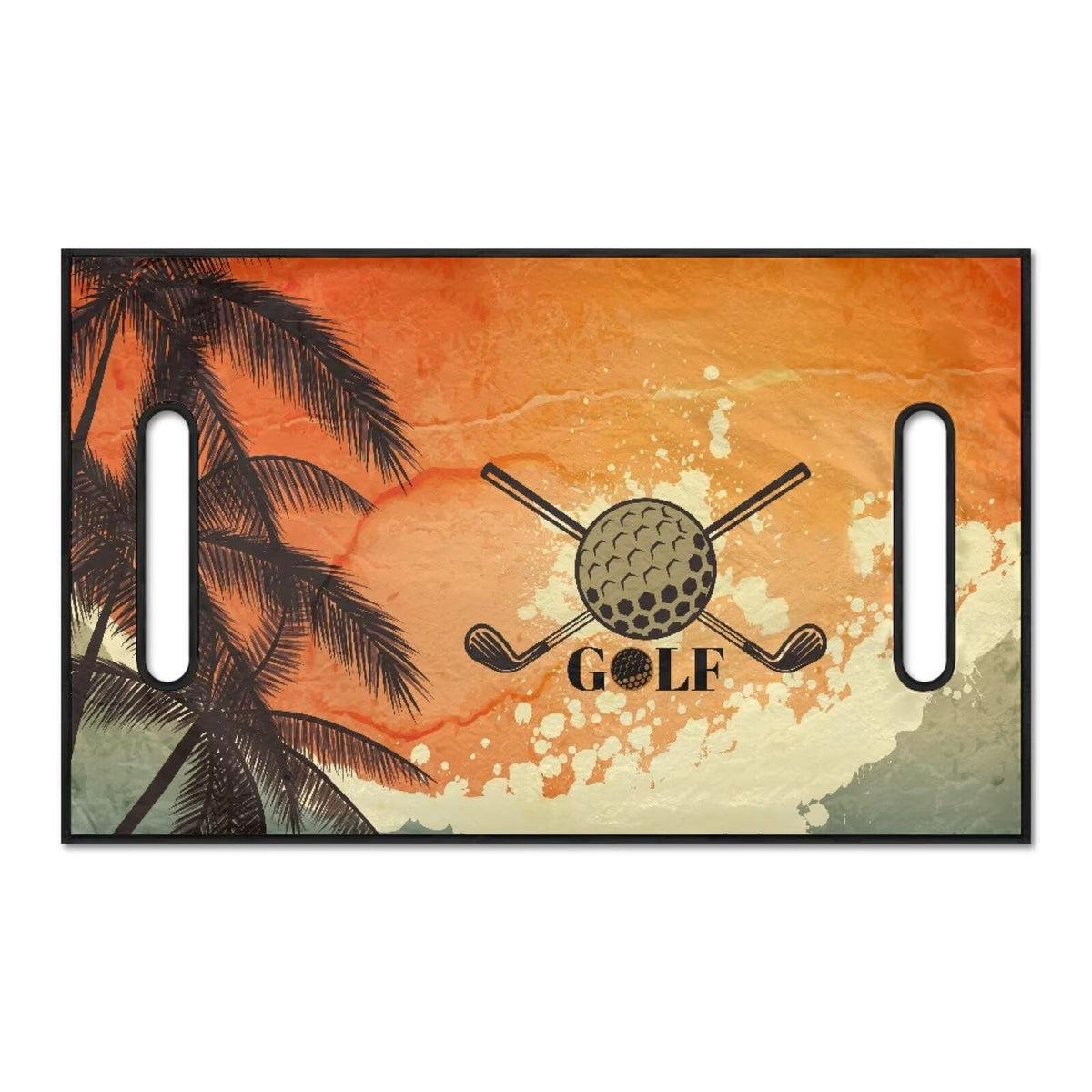 Liuqpwys palm-tree golf cart seat cover adds stylish protection for outdoor rides.