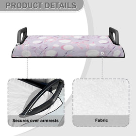 Liuqpwys Play Golf seat cover easy installation on two-person cart.