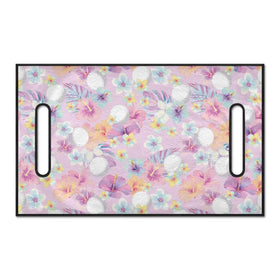 Liuqpwys Tropical Blossom seat cover, soft material, protects golf cart seats from wear.