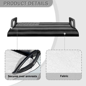 Liuqpwys universal-fit design with armrest openings for most two-seat golf carts