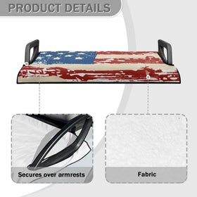 Liuqpwys US flag design refreshes your golf cart interior