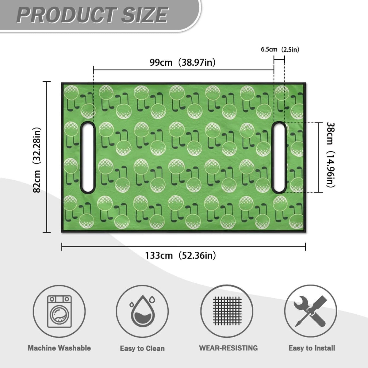 Liuqpwys machine-washable design keeps seats clean after rounds
