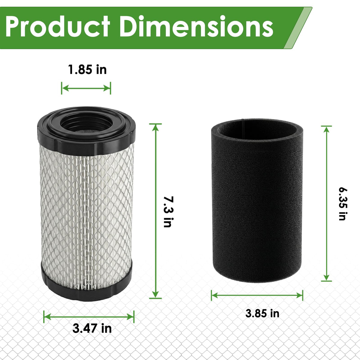 LIVEBORDER fuel filter 72084G01 supports steady fuel flow for EZGO carts.