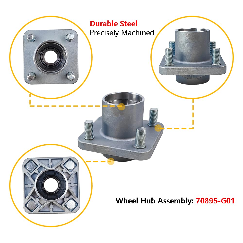LLNSEAUTO dust cap protecting hub from debris