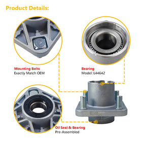 LLNSEAUTO hub oil seal to protect bearings from moisture