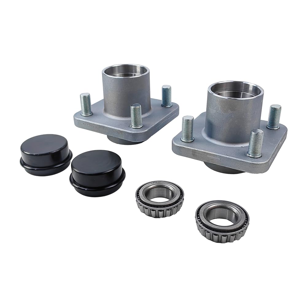 LLNSEAUTO pack of 2 hub assemblies for EZGO front wheels