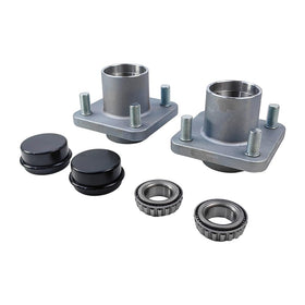 LLNSEAUTO pack of 2 hub assemblies for EZGO front wheels