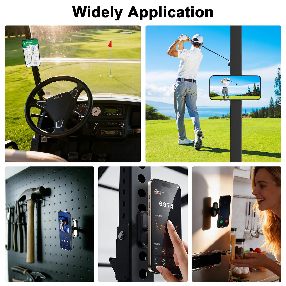 LOERUMG one-hand operation supports quick, distraction-free use