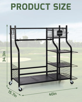 Logicexplore space-saving design fits compact garages and storage rooms
