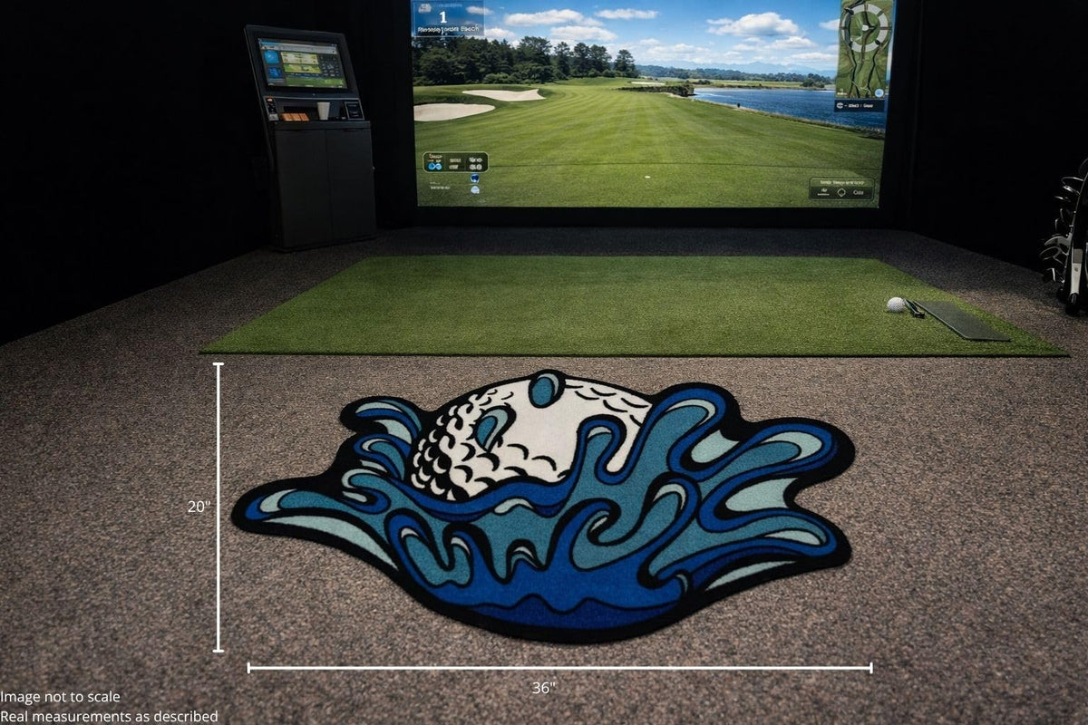 Logie Joe's Water Ball on a workshop surface shows durable, easy-clean design.